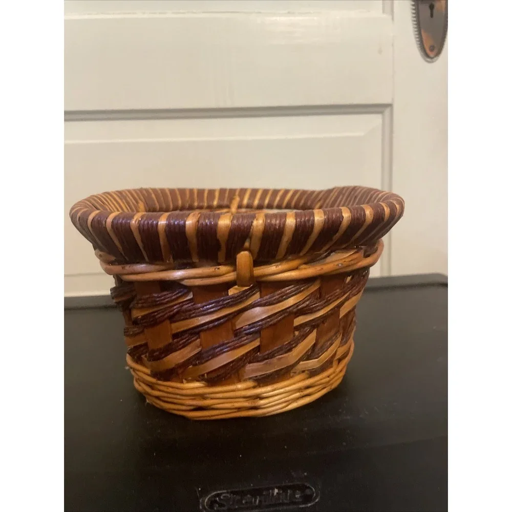 Wicker Rattan‎ Wood Oval 12 X9